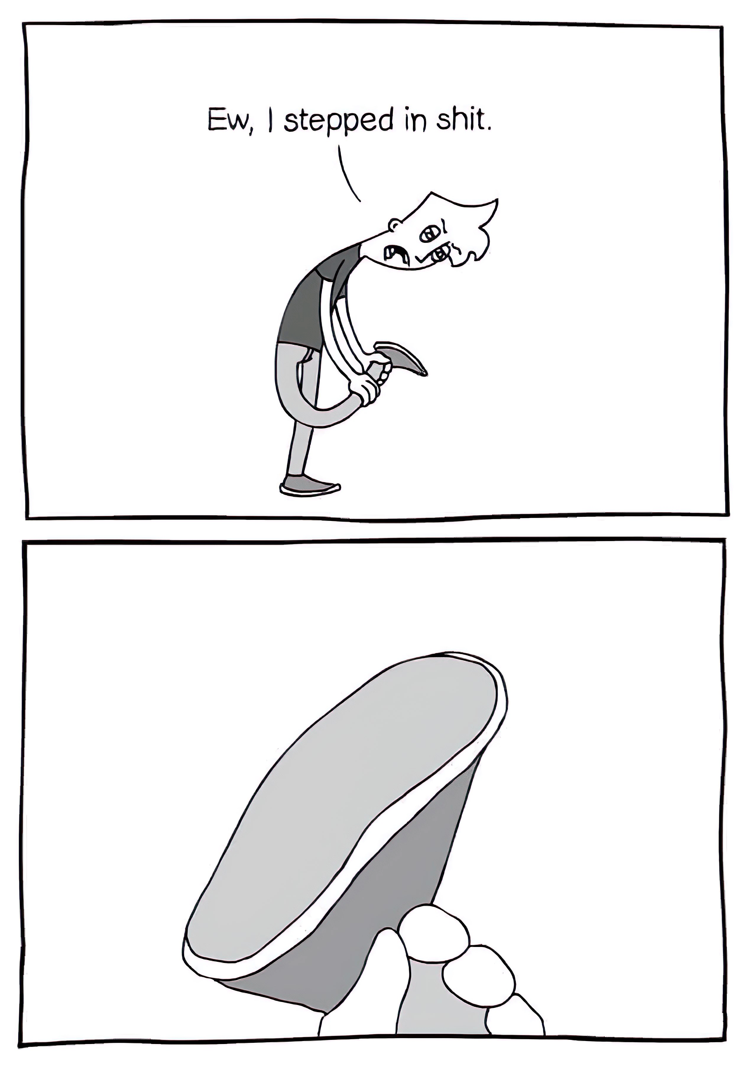 Eh-i-step-on-shit